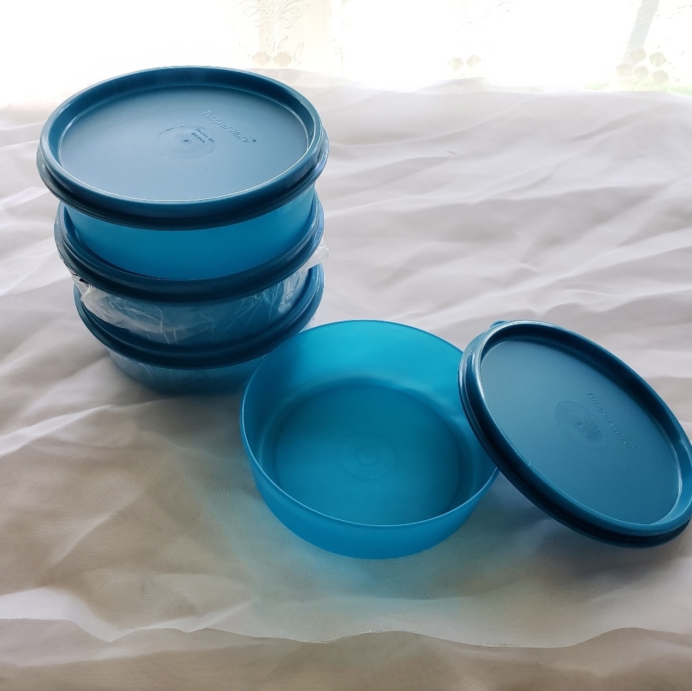 Set of 4 Tupperware Storage Containers